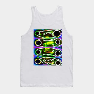 staples of all colors vibrant signs of imagination Tank Top